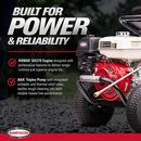 4000 Psi Gas Cold Wtr Press Wshr W/ Aaa Pump & Honda Gx270 Engi 