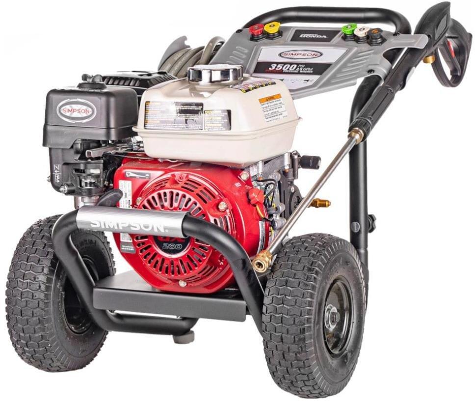 3500 PSI Gas Cold Water Pressure Washer with AAA Pump and Honda GX200 Engine 