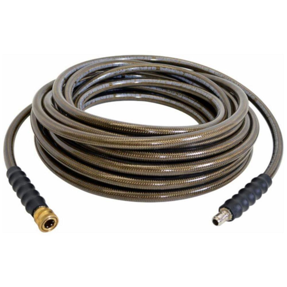 Monster 100-Foot (3/8") 4500 PSI High-Pressure Hose w/ Quick Connectors 