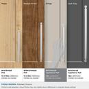 Amerock Polished Chrome 12 in. Center-to-Center Appliance Pull 