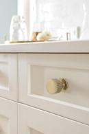 Amerock Golden Champagne 1-1/8 in. Round Cabinet Knob 