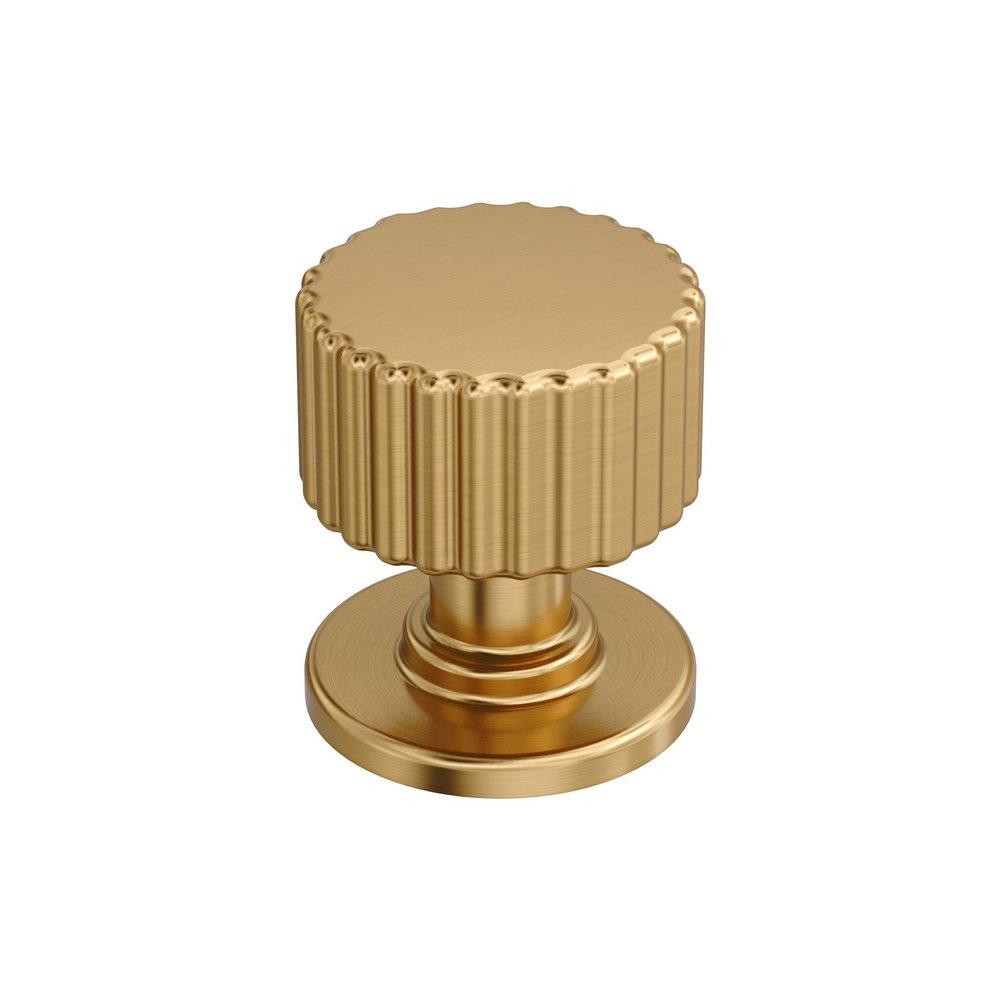 BALLARD 1-1/8 INCH 29MM DIAMETER CHAMPAGNE BRONZE CABINET KNOB 