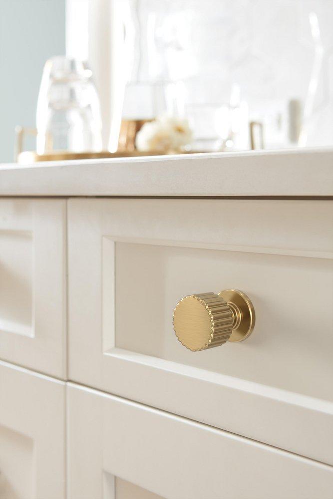 Amerock Champagne Bronze 1-1/8 in. Round Cabinet Knob 