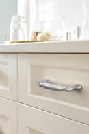 Amerock Polished Chrome 3 in. Center-to-Center Drawer Pull 
