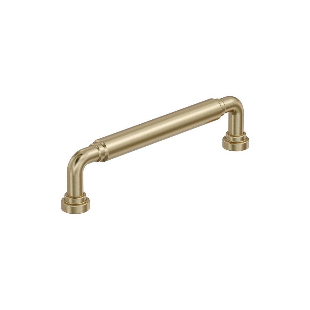 COBLE 5-1/16 INCH 128MM CENTER-TO-CENTER GOLDEN CHAMPAGNE CABINET PULL 