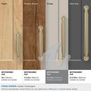 Amerock Golden Champagne 5-1/16 in. Center-to-Center Drawer Pull 