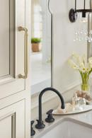 Amerock Golden Champagne 6-5/16 in. Center-to-Center Drawer Pull 