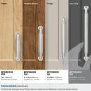 Amerock Satin Nickel 6-5/16 in. Center-to-Center Drawer Pull 