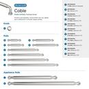 Amerock Polished Nickel 7-9/16 in. Center-to-Center Drawer Pull 