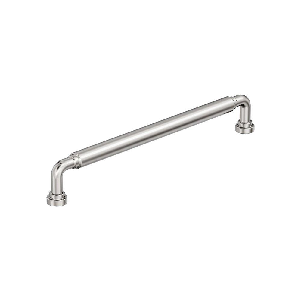 Amerock Polished Nickel 8-13/16 in. Center-to-Center Drawer Pull 