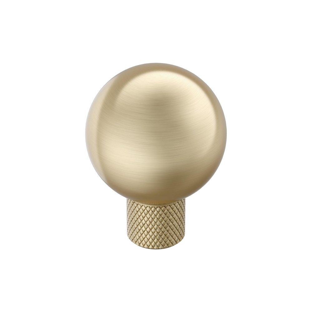 COLLET 1-1/8 INCH 29MM DIAMETER GOLDEN CHAMPAGNE CABINET KNOB 