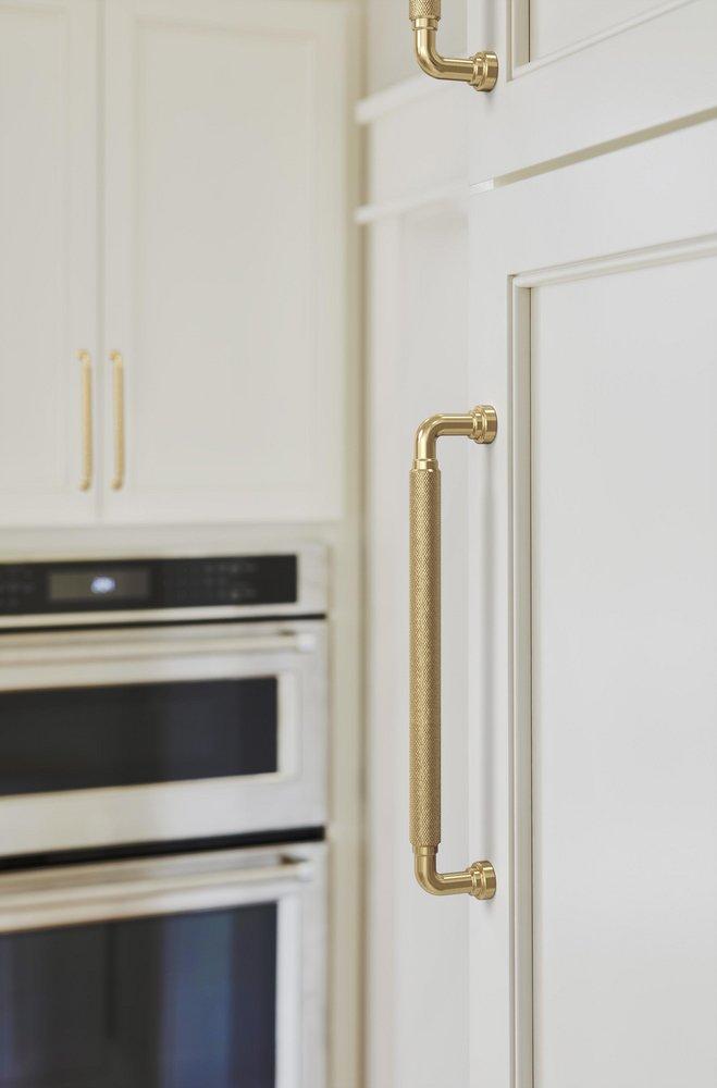 Amerock Champagne Bronze 7-9/16 in. Center-to-Center Drawer Pull 