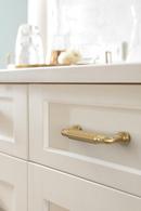 Amerock Champagne Bronze 3 in. Center-to-Center Drawer Pull 