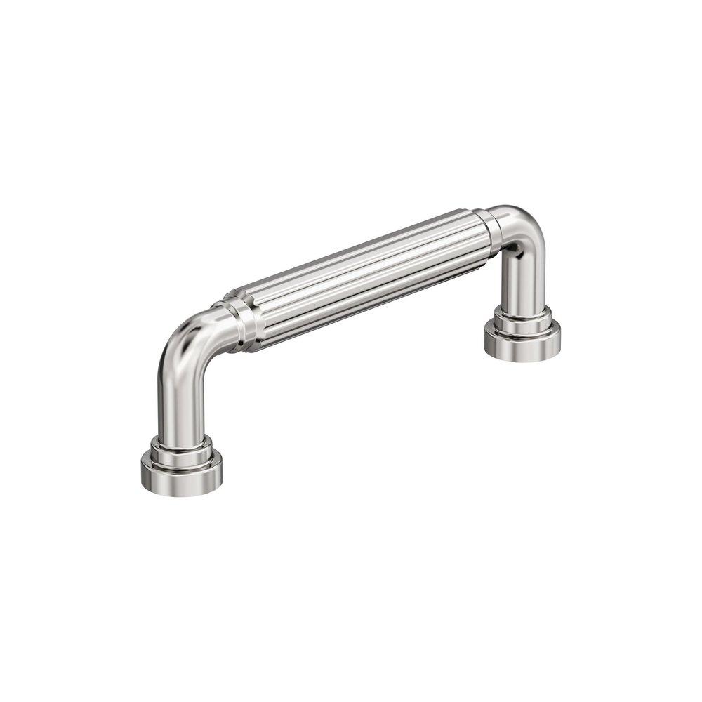 Amerock Polished Nickel 3-3/4 in. Center-to-Center Drawer Pull 