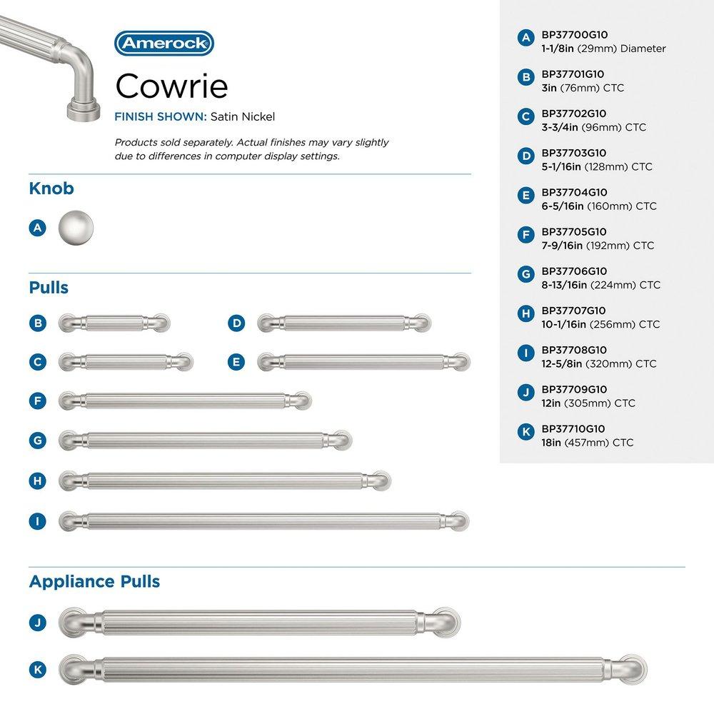 Amerock Satin Nickel 5-1/16 in. Center-to-Center Drawer Pull 