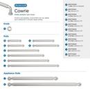 Amerock Satin Nickel 5-1/16 in. Center-to-Center Drawer Pull 