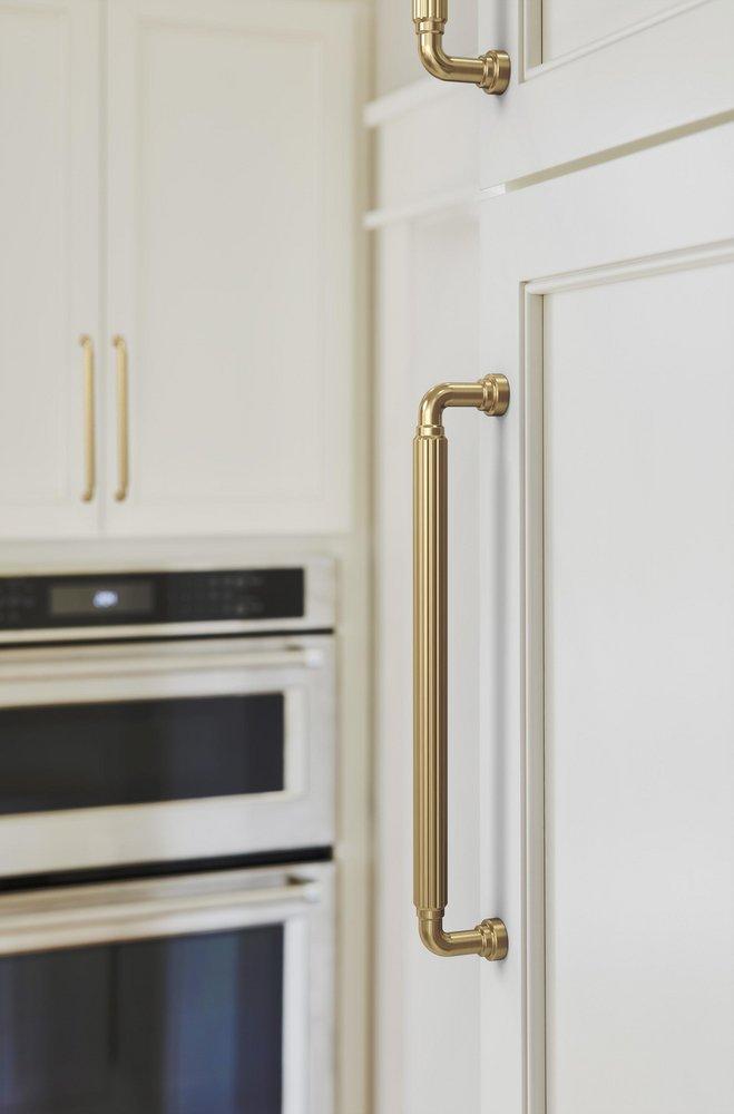 Amerock Champagne Bronze 8-13/16 in. Center-to-Center Drawer Pull 