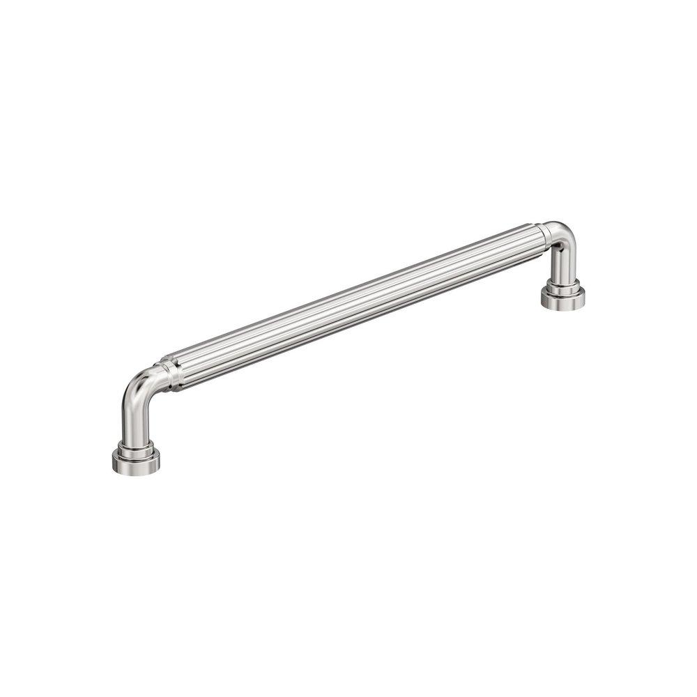 Amerock Polished Nickel 8-13/16 in. Center-to-Center Drawer Pull 