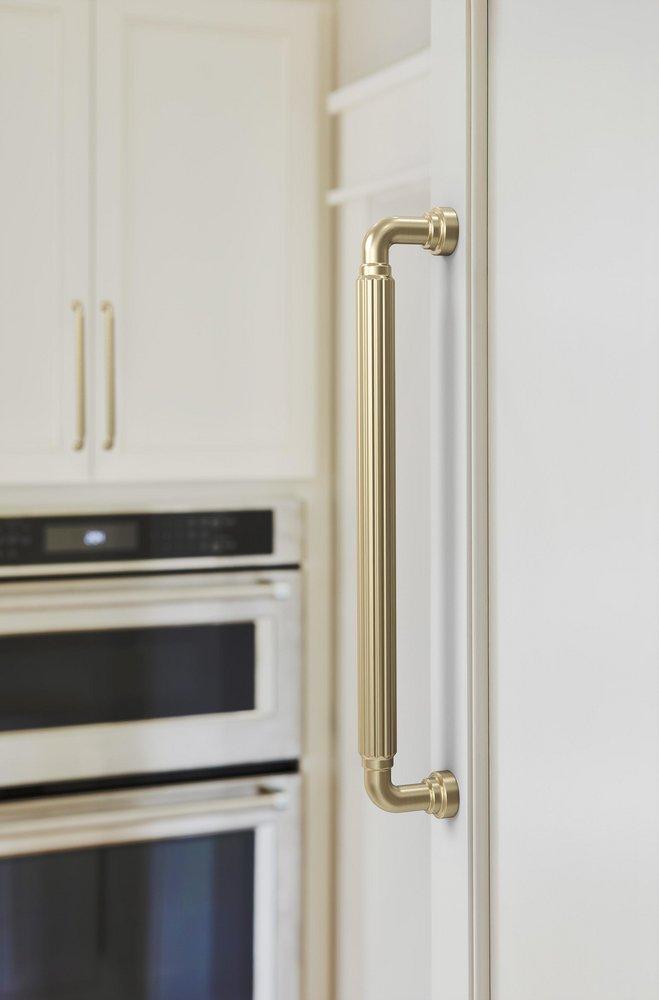 Amerock Golden Champagne 12 in. Center-to-Center Appliance Pull 