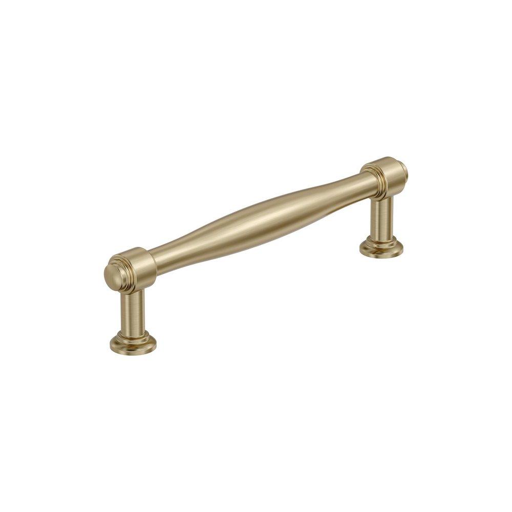 ENLIVITY 5-1/16 INCH 128MM CENTER-TO-CENTER GOLDEN CHAMPAGNE CABINET PULL 