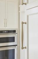 Amerock Golden Champagne 7-9/16 in. Center-to-Center Drawer Pull 