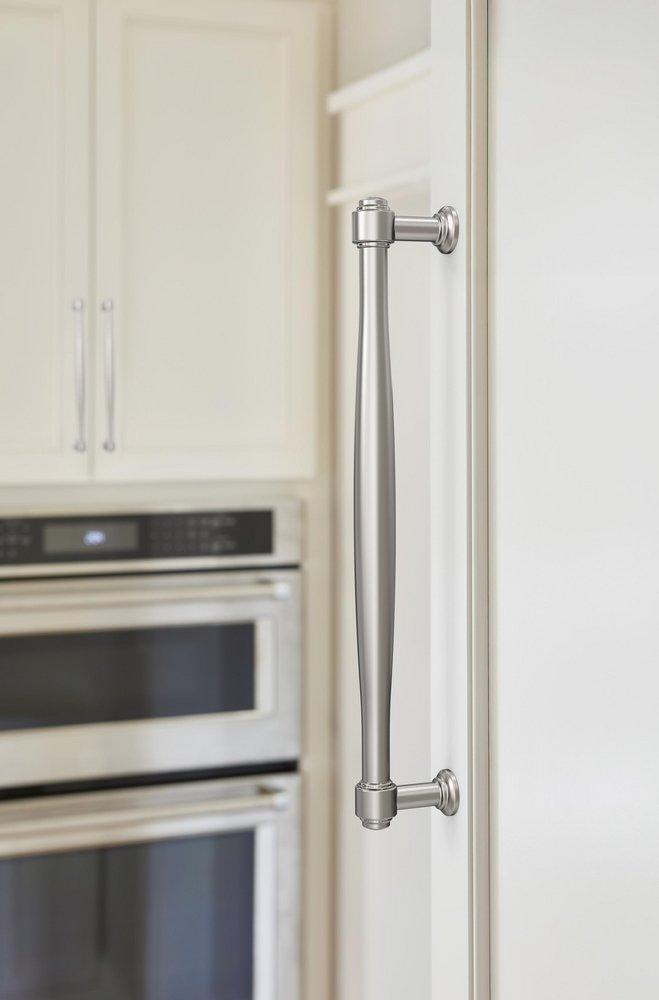 Amerock Polished Nickel 12 in. Center-to-Center Appliance Pull 