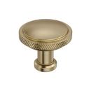 FARADAY 1-1/4 INCH 32MM DIAMETER GOLDEN CHAMPAGNE CABINET KNOB 
