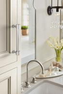 FARADAY 5-1/16 INCH 128MM CENTER-TO-CENTER POLISHED CHROME CABINET PULL 