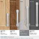 Amerock Polished Chrome 5-1/16 in. Center-to-Center Drawer Pull 