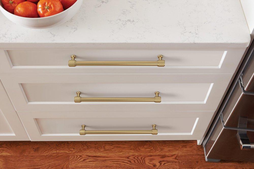Amerock Champagne Bronze 10-1/16 in. Center-to-Center Drawer Pull 