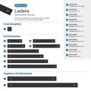 LADERA 7-9/16 INCH 192MM CENTER-TO-CENTER MATTE BLACK CABINET BACKPLATE 