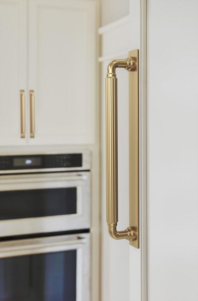 Amerock Champagne Bronze 12 in. Center-to-Center Backplate 