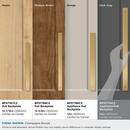 Amerock Champagne Bronze 18 in. Center-to-Center Backplate 