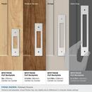MEDORA 6-5/16 INCH 160MM CENTER-TO-CENTER POLISHED CHROME CABINET BACKPLATE 