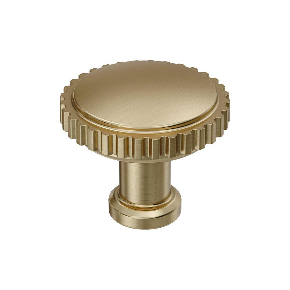 Amerock Golden Champagne 1-1/4 in. Round Cabinet Knob 