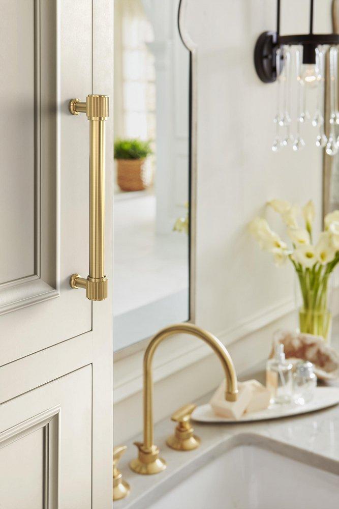 Amerock Champagne Bronze 6-5/16 in. Center-to-Center Drawer Pull 