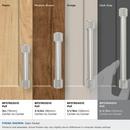 FAREWIND 6-5/16 INCH 160MM CENTER-TO-CENTER SATIN NICKEL CABINET PULL 