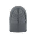 White Hub 22-1/2 Degree Schedule 40 Plastic DWV Elbow 