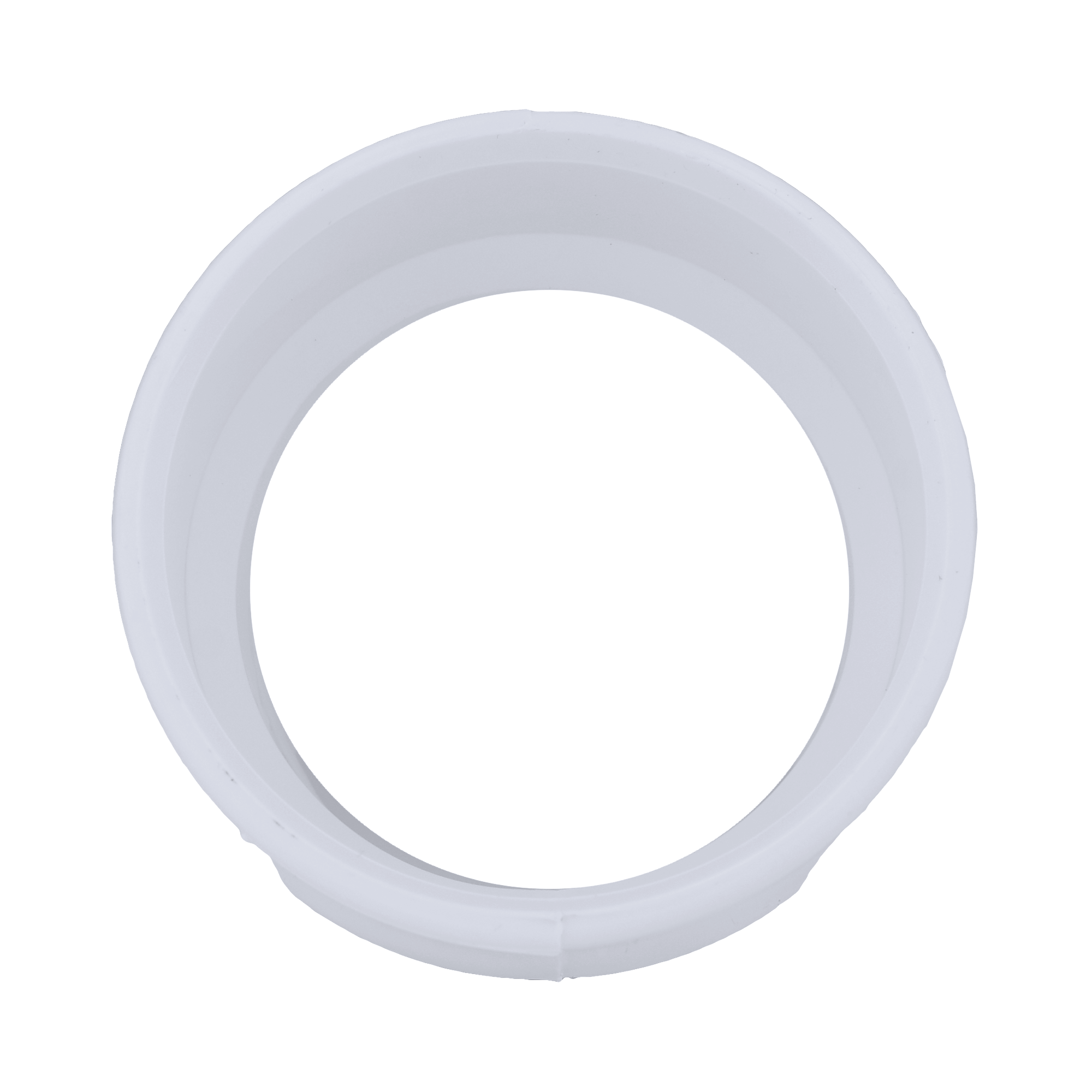 White Hub 22-1/2 Degree Schedule 40 Plastic DWV Elbow 