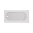 60 in. x 32 in. Alcove Bathtub with Left Hand Drain in White 