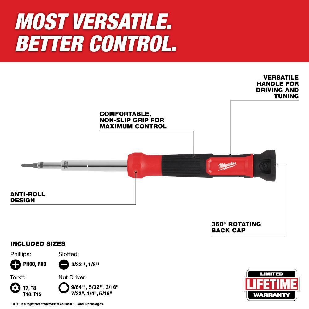 14-IN-1 PRECISION MULTI-BIT SCREWDRIVER 