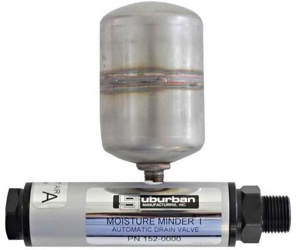 Moisture Minder Automatic Piston Air Tank Drain with External Reservoir (250 PSI) 