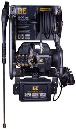 Be Power Equipment 1500 Psi Electric - Cold Water Wall Mount Pressure Washer