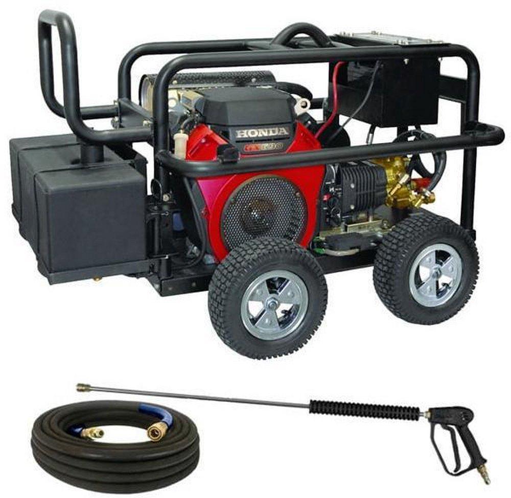 BE POWER EQUIPMENT PROFESSIONAL 5000 PSI GAS - COLD WATER BELT-DRIVE PRESSURE WASHER W/ COMET PUMP 