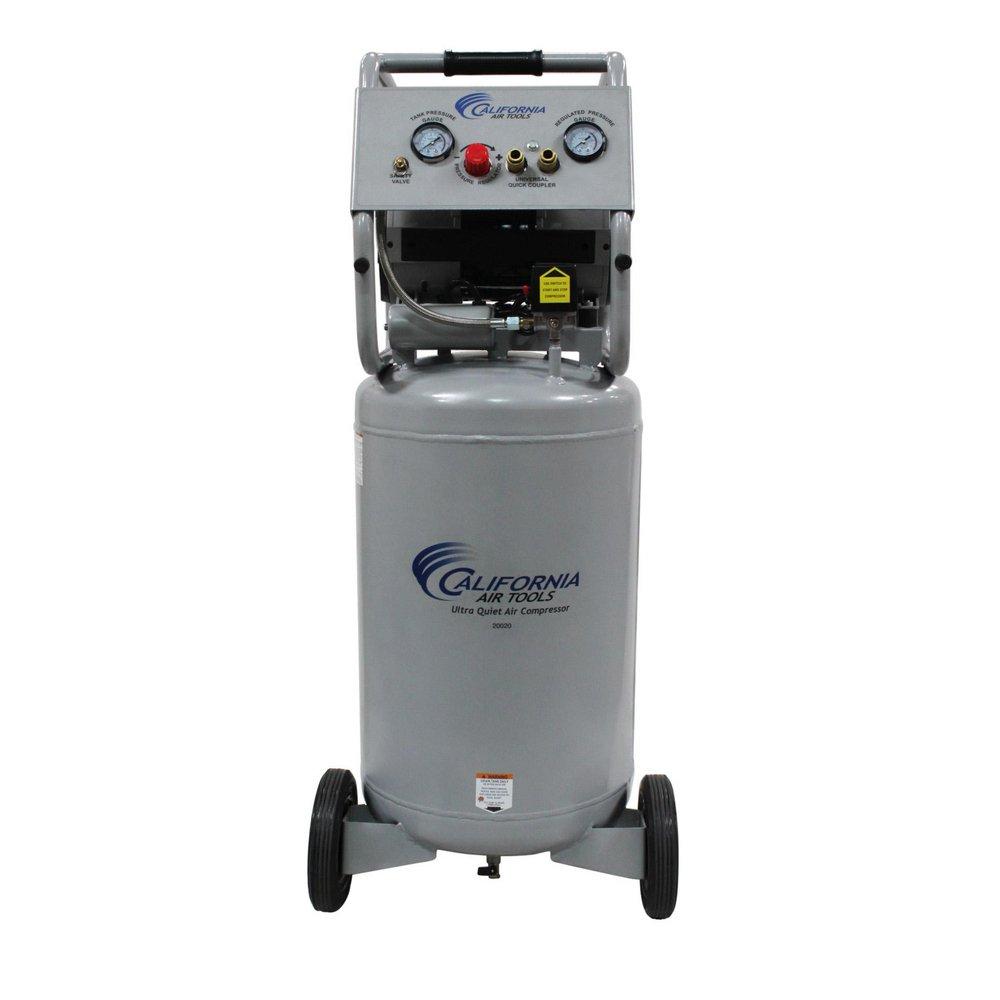 Sp Ultra Quiet & Oil-Free 2Hp 20G Stl Tank Air Compressor 110V 1-Phas 