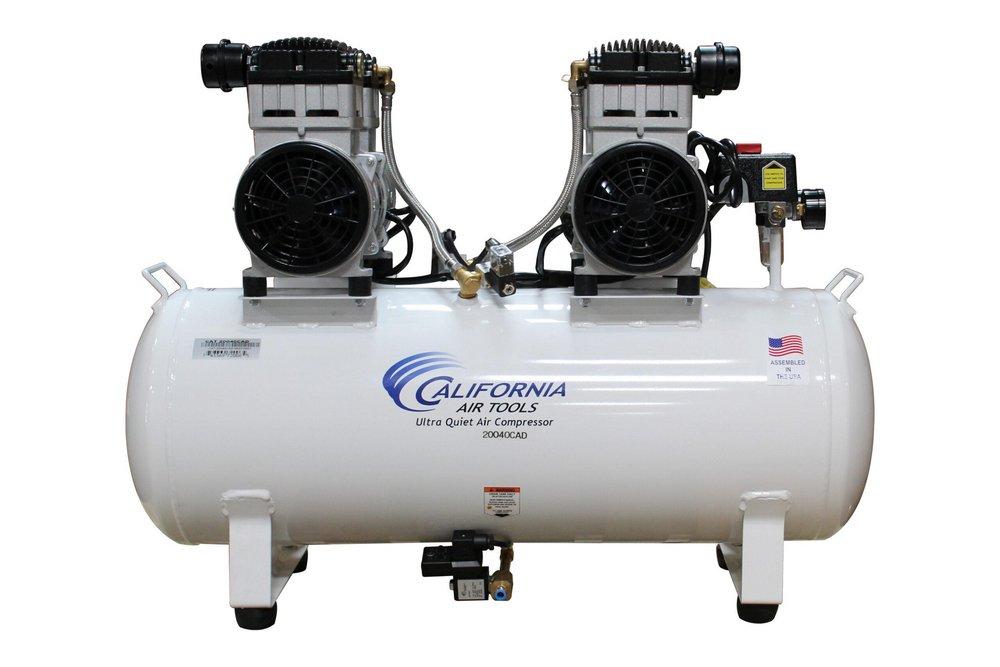 Sp Ultra Quiet & Oil-Free 4Hp 20G Dup Air Compressor W/ Auto Drain 2 