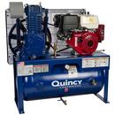 Qt 13Hp 30G 2 Stg Truck Mnt Air Comp W/ Elec Start Honda Engine 