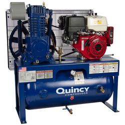 Qt 13Hp 30G 2 Stg Truck Mnt Air Comp W/ Elec Start Honda Engine