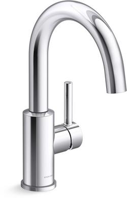 Single Handle Bar Faucet in Polished Chrome