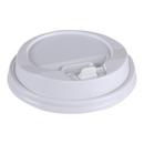 DOME LID HOT CUP WHITE 10/100/CA 